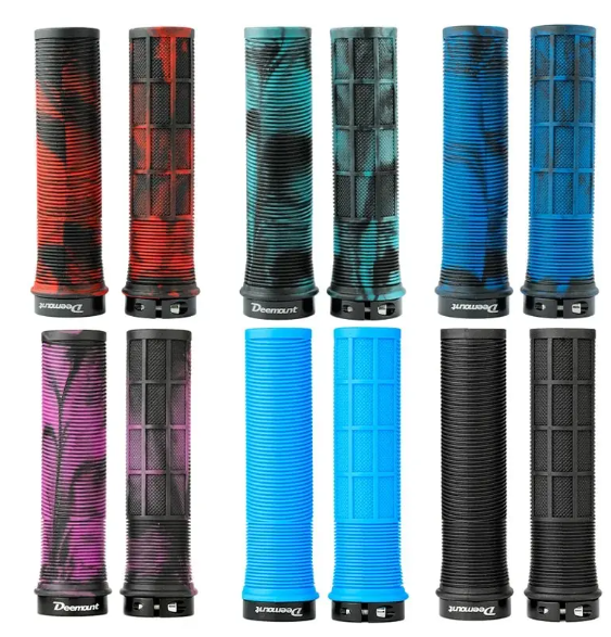 MTB Bicycle Handlebar Grips Rubber Anti-Skid Bike Grips